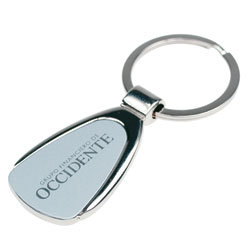 Two-Tone Keychain