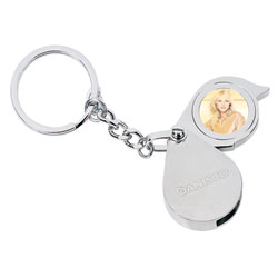 Oval Photo Frame Key Tag