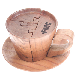 Custom Wood Puzzle - Tea Cup