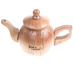 Custom Wood Puzzle - Tea Pot